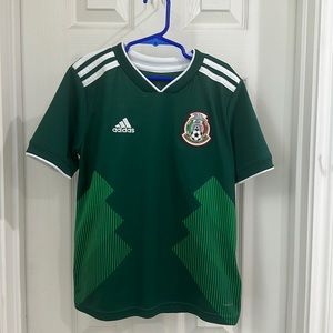 Adidas Boys Mexico Jersey Small